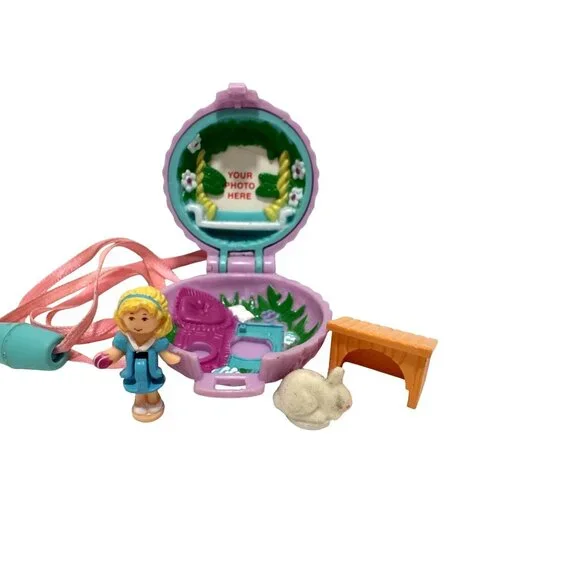 Polly Pocket Vintage Bluebird 1993 Easter Fun Locket Target Exclusive Complete